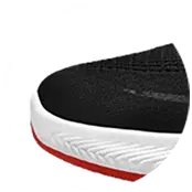 Soft stretchable and elastic toe box or shoe nose with proper air cushioning soles 