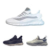 Running Sneakers Black, Beige, White with air cushioning soles and airflow insole white black biege