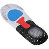 Soft air cushioning and airflow orthopedic insole with stable support