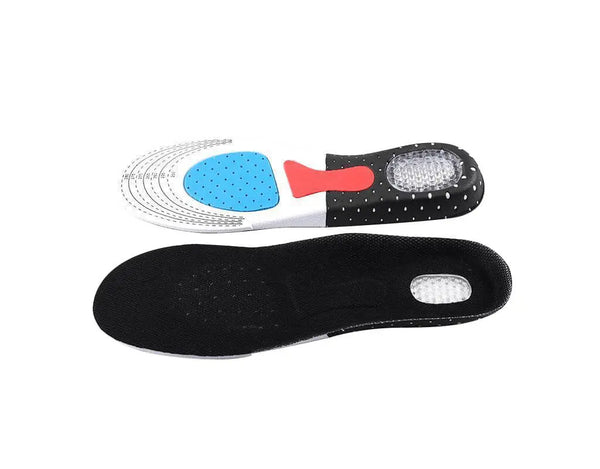 Soft air cushioning and airflow orthopedic insole with stable support