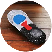 Soft air cushioning and airflow orthopedic insole with stable support Gel design support soft cushioning