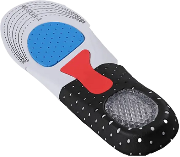 Soft air cushioning and airflow orthopedic insole