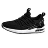 Black Sneakair III Running shoes white with easy slip in design and elastic shoe laces for easy fit.