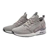 Grey Sneakair II Running shoes white with easy slip in design and elastic shoe laces for easy fit.