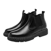 UrbanEase stylish all year round all seasons Urban Footwear with elastic design soft cushioning and anti-slip rubber sole. Black