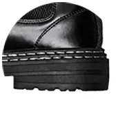 All Seasons stylish footwear with support and stable heel area for long walks