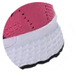 Foam cushioning soles running shoes with elastic and breathable design pink.